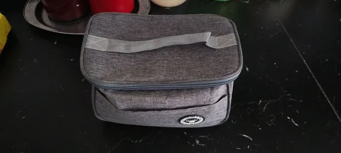 Kit Marmita - Tupper + Talheres + Bolsa Térmica