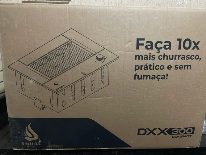 Churrasqueira Dinoxx 300 compacta NOVA(lacradra)