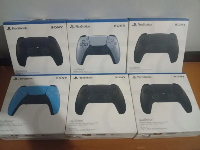 Controle original novo lacrado do play 5