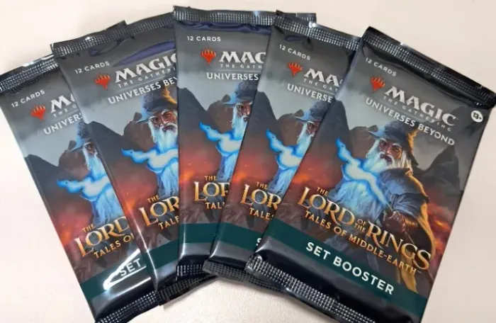 5x Booster de Coleção Senhor dos Anéis (Setbooster) Magic the Gathering