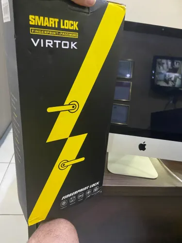 Fechadura de Luxo com abertura Eletrônica Fácil