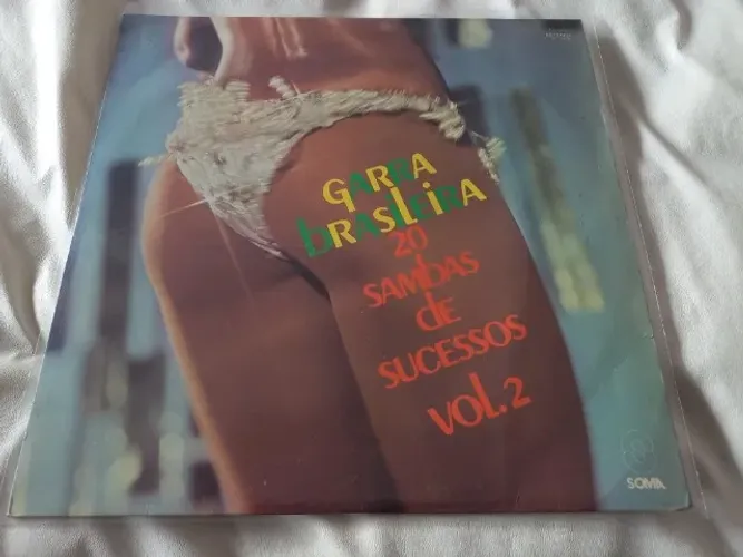 Lp Disco de vinil Garra Brasileira - 20 Sambas de sucessos vol. 2