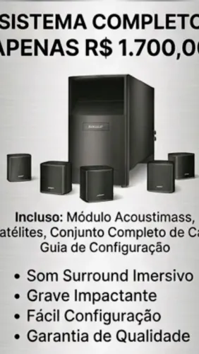 Módulo Acoustimass BOSE