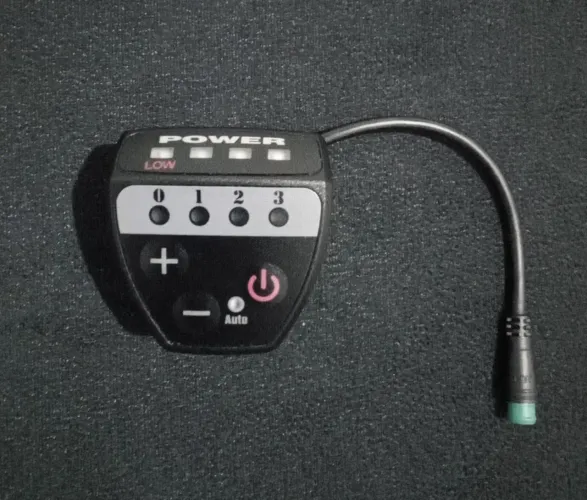 Painel Display led Meter For Ebike 36v 48v 5 PIN FOLDING Black lev 350W 