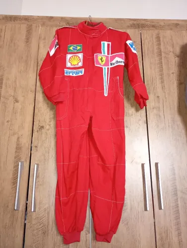 Macacão Escuderia Ferrari Infantil