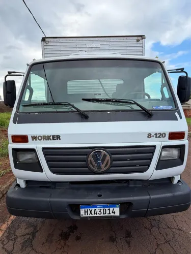 VW 8.120 EURO 3 - ANO 2007 BAU FURGAO