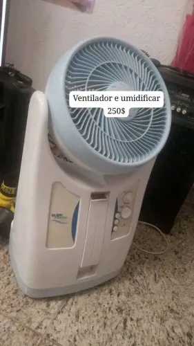 Ventilador e umidificador