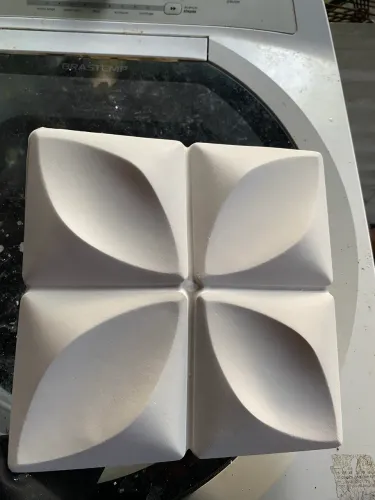 Placa de gesso 3d