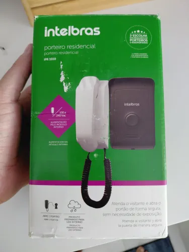 Oportunidade! Porteiro residencial Intelbras na caixa.
