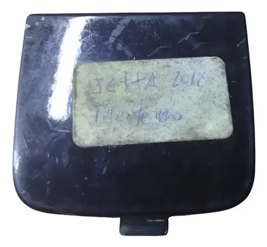 Tampa Reboque Parachoque Dianteiro Jetta 2015 2016 2017 Preto