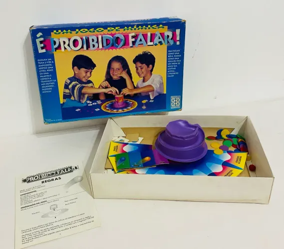 Jogo Antigo É Proibido Falar Grow Anos 90 Original