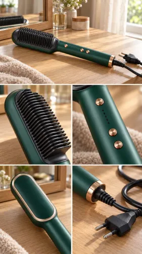 Escova Alisadora Hair 3 em 1 ? Praticidade para o seu dia a dia!