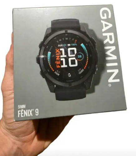 Relogio Garmin Fenix 9 - 51mm amoled Saphira