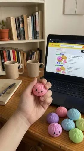 Squishy bolinha ante estresse