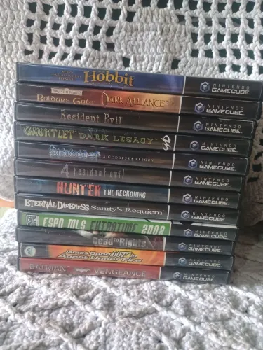 Jogos Nintendo GameCube-  originais Leia a descrição obg.