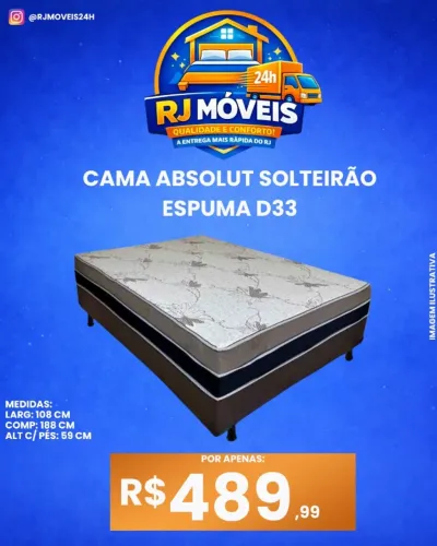 Cama box largura:1,08cm D33(Pague na entrega)