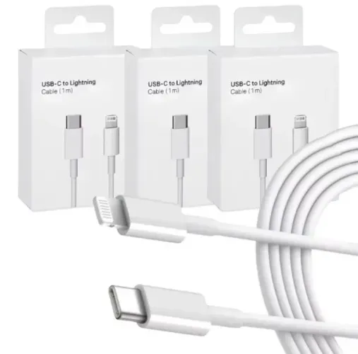 Cabo de iPhone Turbo Lightning USB-c 1m