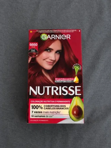 Tintura Vermelha Garnier 6.66