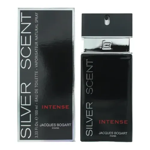 Perfume Silver Scent Intense Jacques Bogart For Men Edt 100ml - Novo
