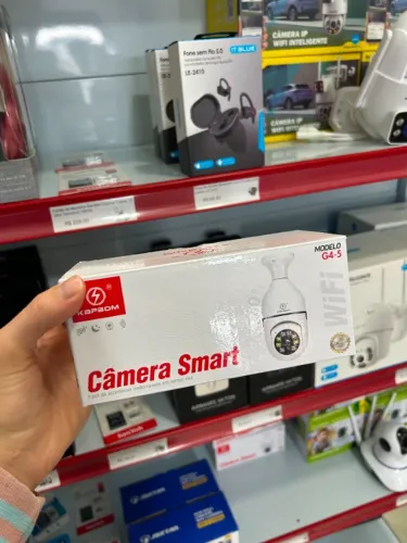 Câmera Wi-fi de segurança com Aplicativo fácil configuração