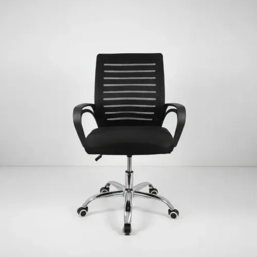 Cadeira Escritório Giratória Ergonômica Secretária Tela Mesh