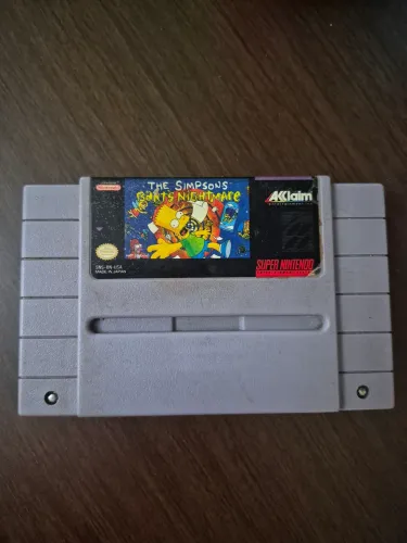 The Simpsons - Bart's Nightmare Original Super Nintendo
