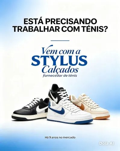 Fornecedor de tênis