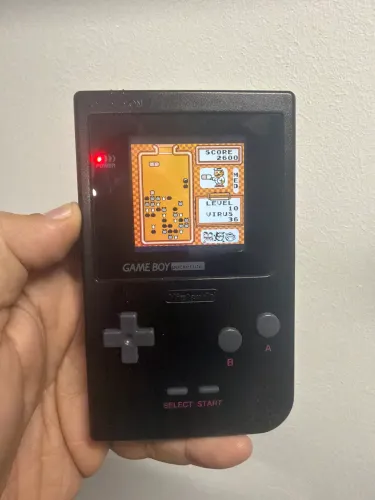 Gameboy pocket tela IPs colorida