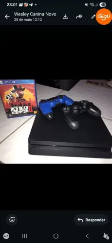 PS 4 slim desbloqueado 