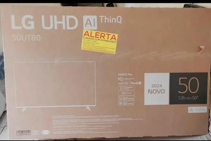 Smart TV LG 50? UHD 4K Nova Lacrada 50UT80 2024