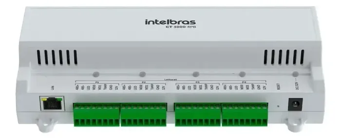 Controladora De Acesso Intelbras Até 4 Portas Ct 3000 4pb