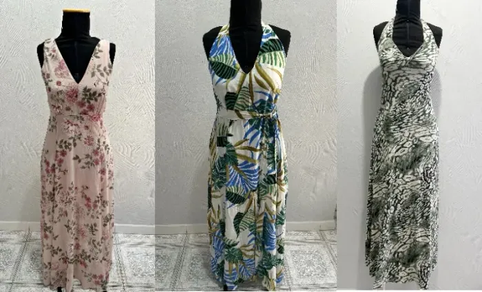 Vestidos Longos e Curtos - 18 peças