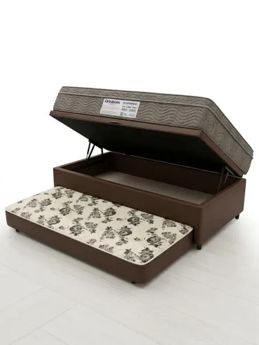 Cama Box Baú solteiro