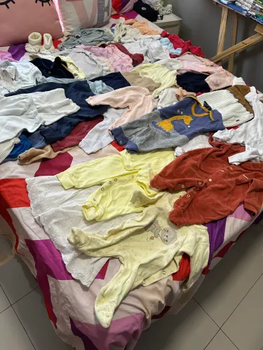 Lote de roupa para bb