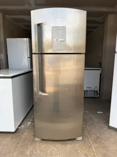 GELADEIRA BRASTEMP ATIVE INOX 500 LITROS FROST FREE