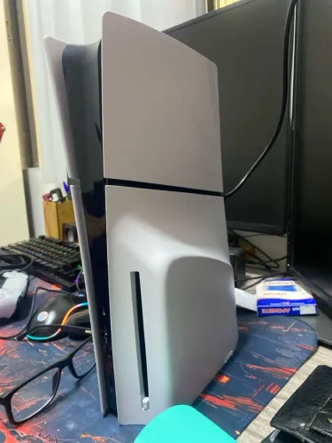 Ps5 troco em iPhone slim mídia física 1tb caixa