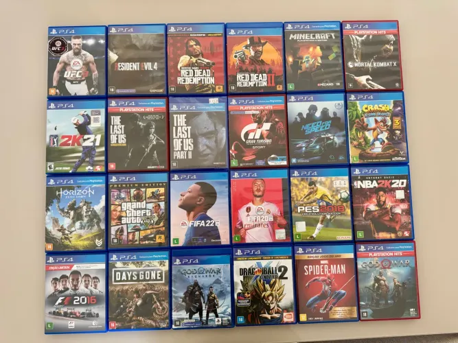Jogos Ps4 impecáveis A PARTIR de 50 cada