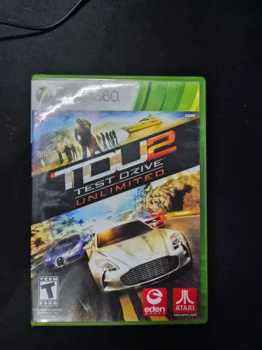 Jogo Test Drive Unlimited 2 TDU2 Xbox 360