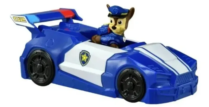 Mini veículo Chase Paw Patrol da linha Patrulha Canina
