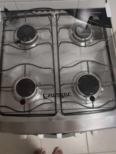 Fogão esmaltec 4 bocas Veneza automático