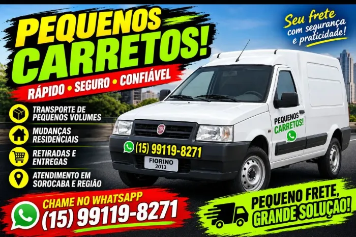 Carretos e pequenos fretes 