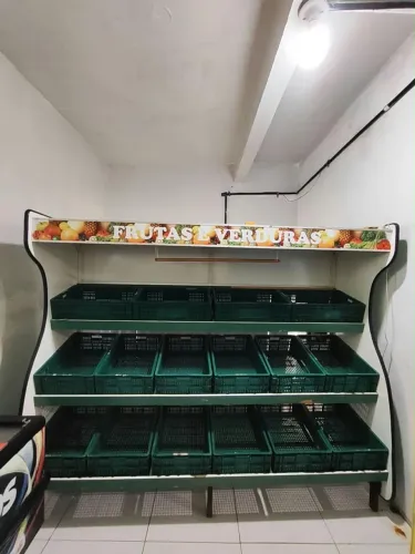 Expositor de verduras