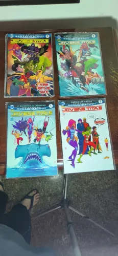 HQ Jovens Titãs - Lote 13 revistas DC Renascimento