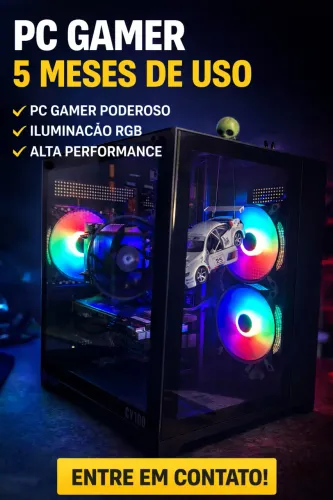 Pc gamer (3meses de uso)