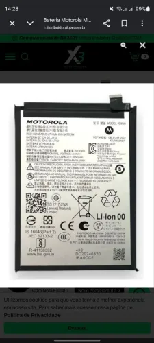 BATERIA Moto g 75 5g