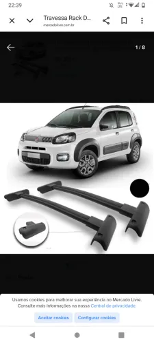 Rack para fiat uno