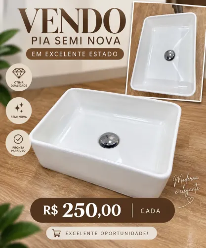 Vendo pia para banheiro