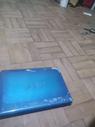 Notebook Sony com defeito