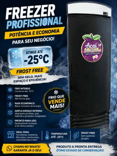 ? FREEZER VERTICAL PROFISSIONAL - 220V