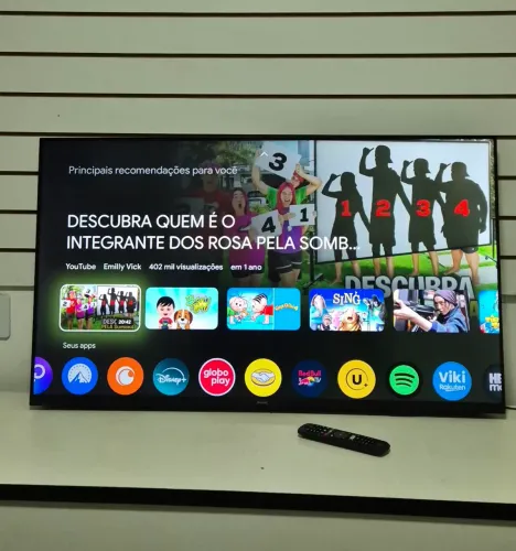 TV PHILIPS 50 POLEGADAS SMART WIFI COMPLETA 4K GOOGLE TV SEMINOVA
